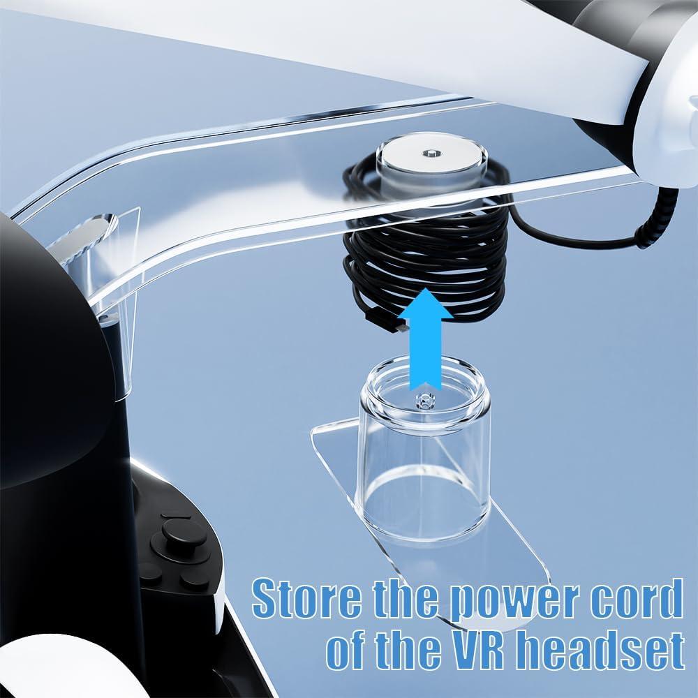 Estación de Carga PSVR 2 HONCAM con Soporte y Luces RGB