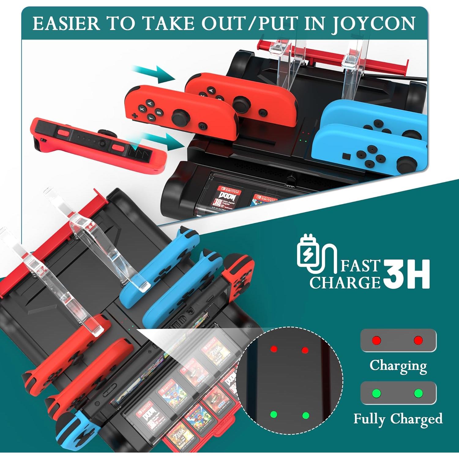 Estación de Acoplamiento Starry para Nintendo Switch 4K HDMI