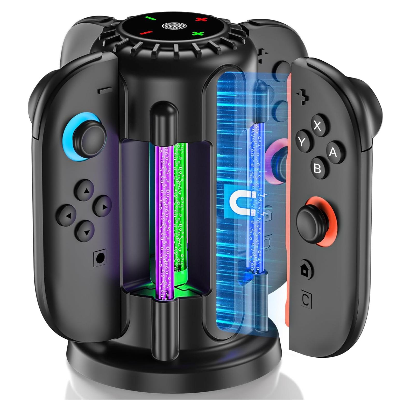 Cargador Rápido Magnético para Joy-Con Nintendo Switch 2