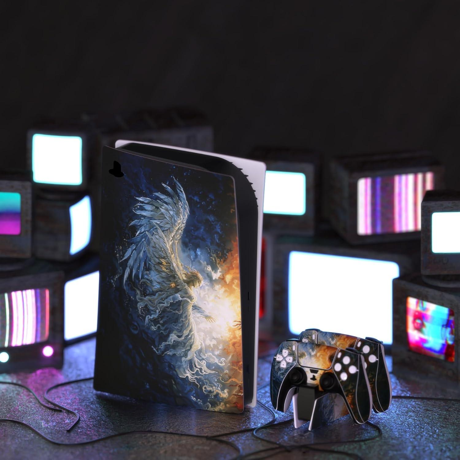 Calcomanías Personalizadas PlayVital para PS5 Edición Digital