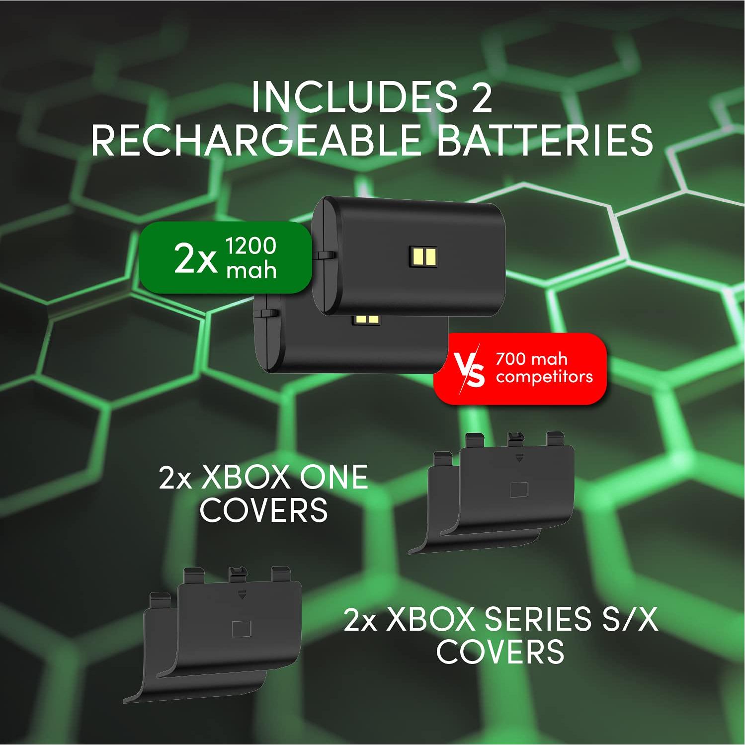 Estación de Carga Inalámbrica Dual TalkWorks para Xbox One/S/X