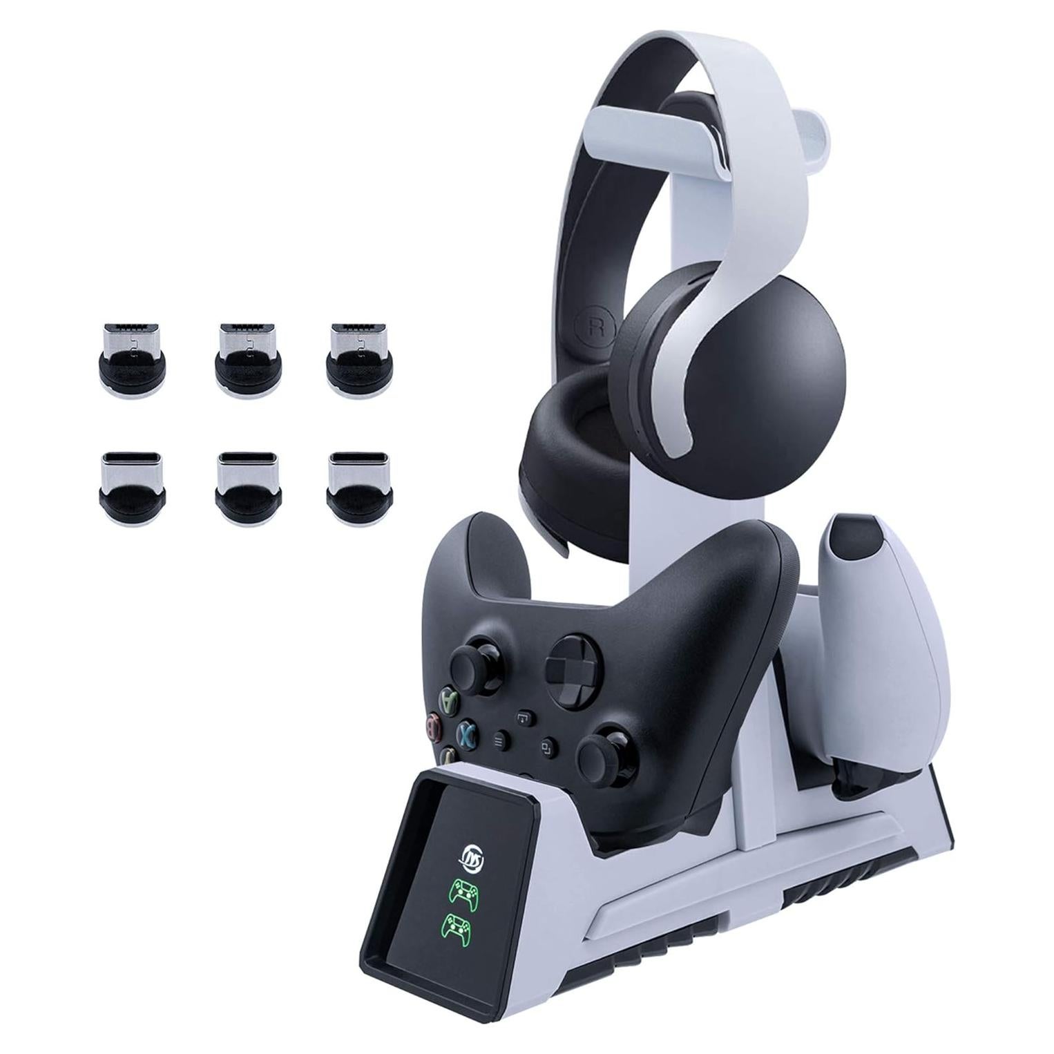 Estación de Carga Dual Mcbazel para Controladores PS5/PS4/Xbox