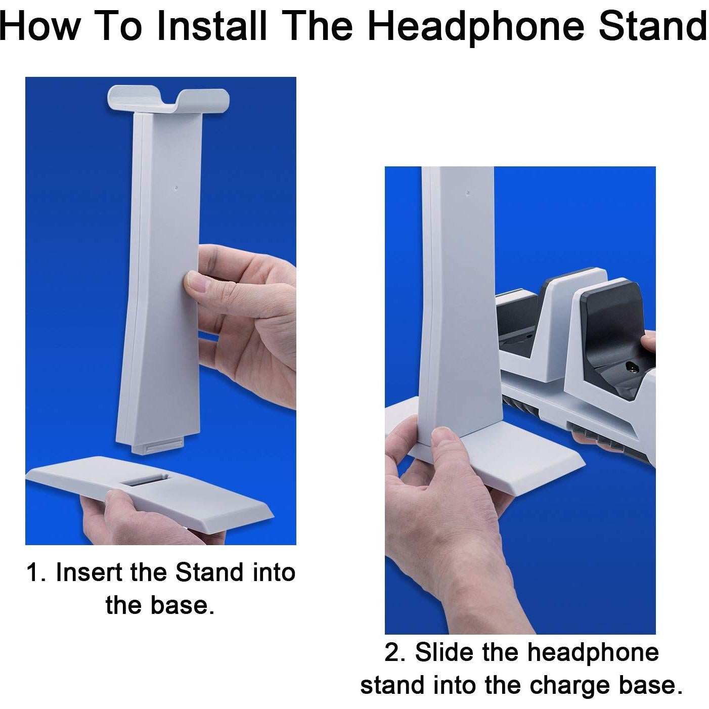 Estación de Carga Dual Mcbazel para Controladores PS5/PS4/Xbox