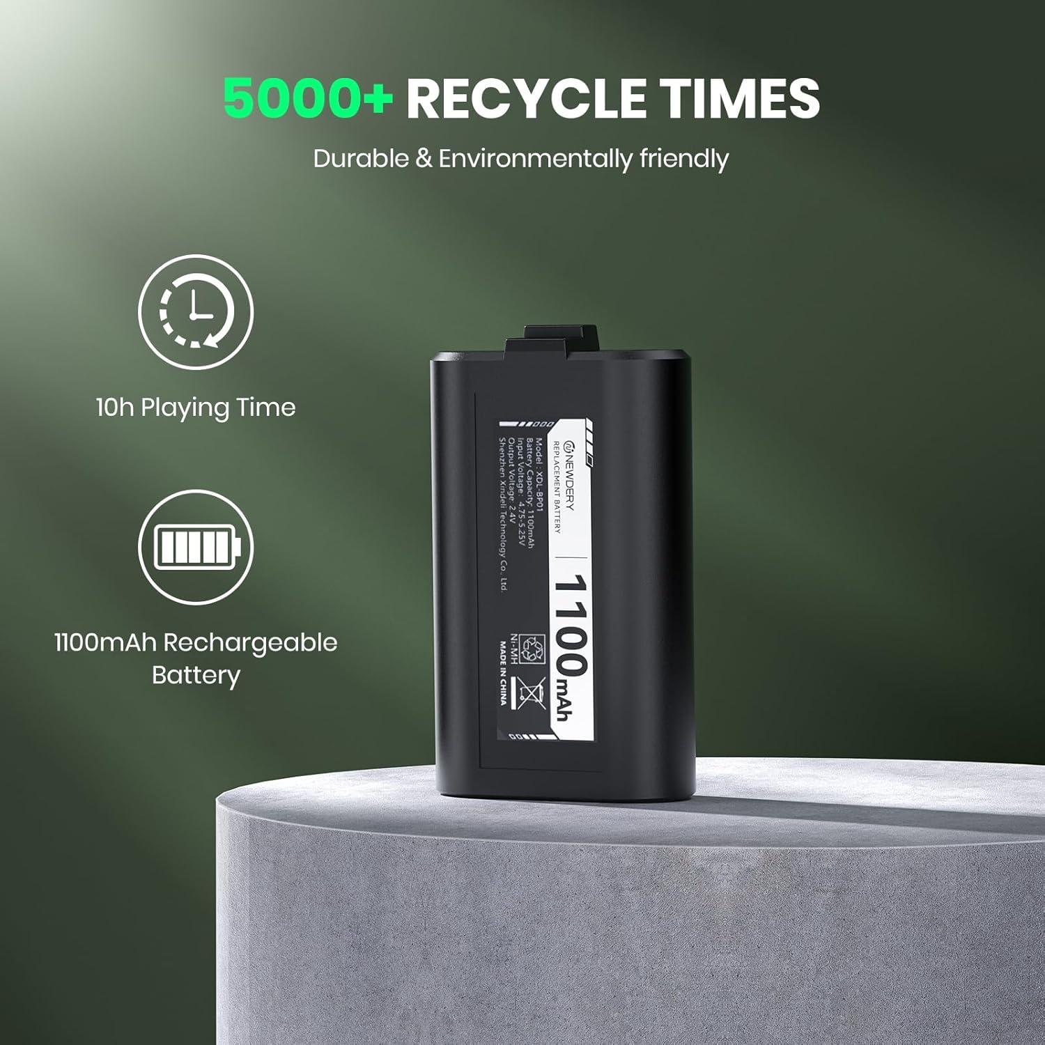 Estación de Carga Rápida NEWDERY para Controladores Xbox One/Series X|S