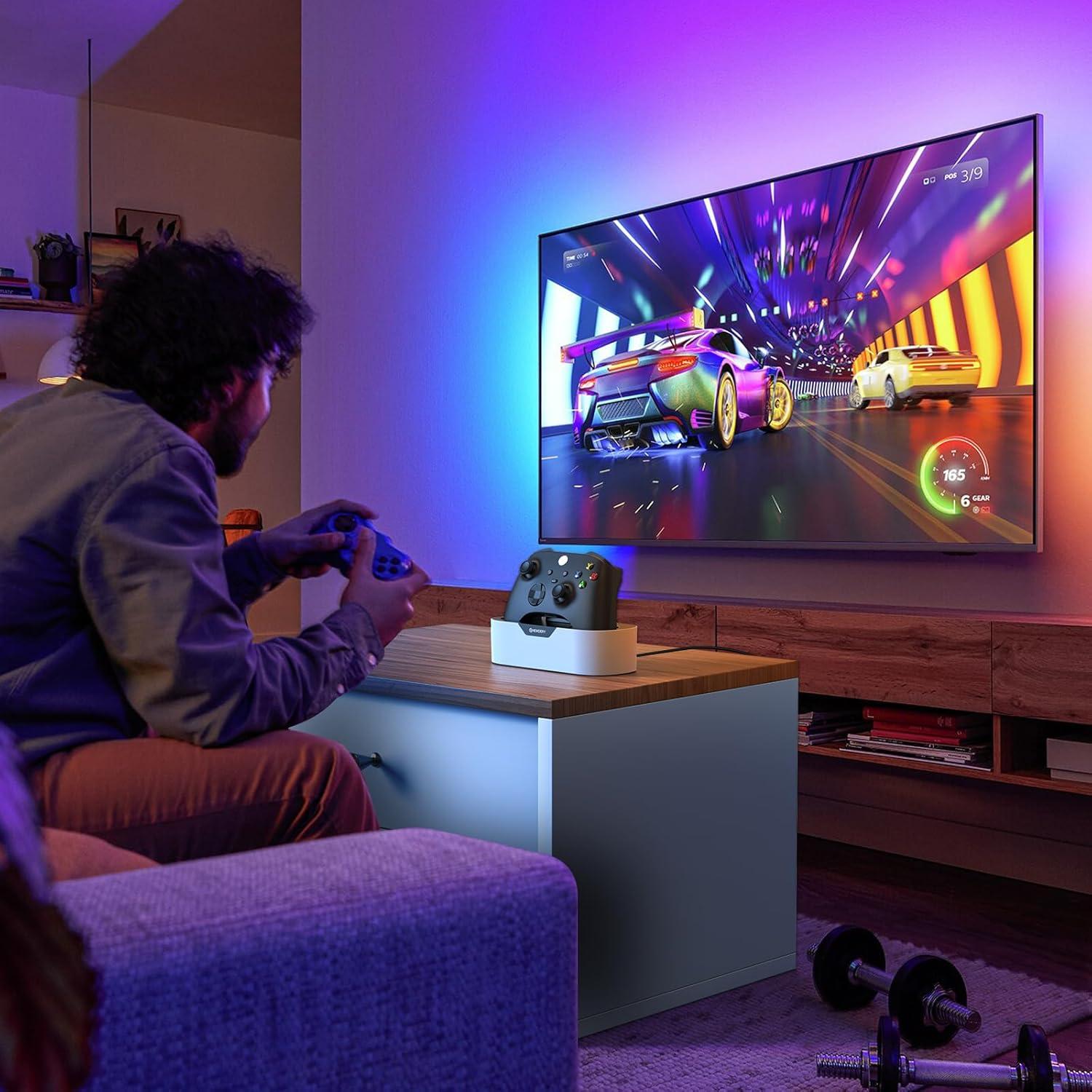 Estación de Carga Rápida NEWDERY para Controladores Xbox One/Series X|S