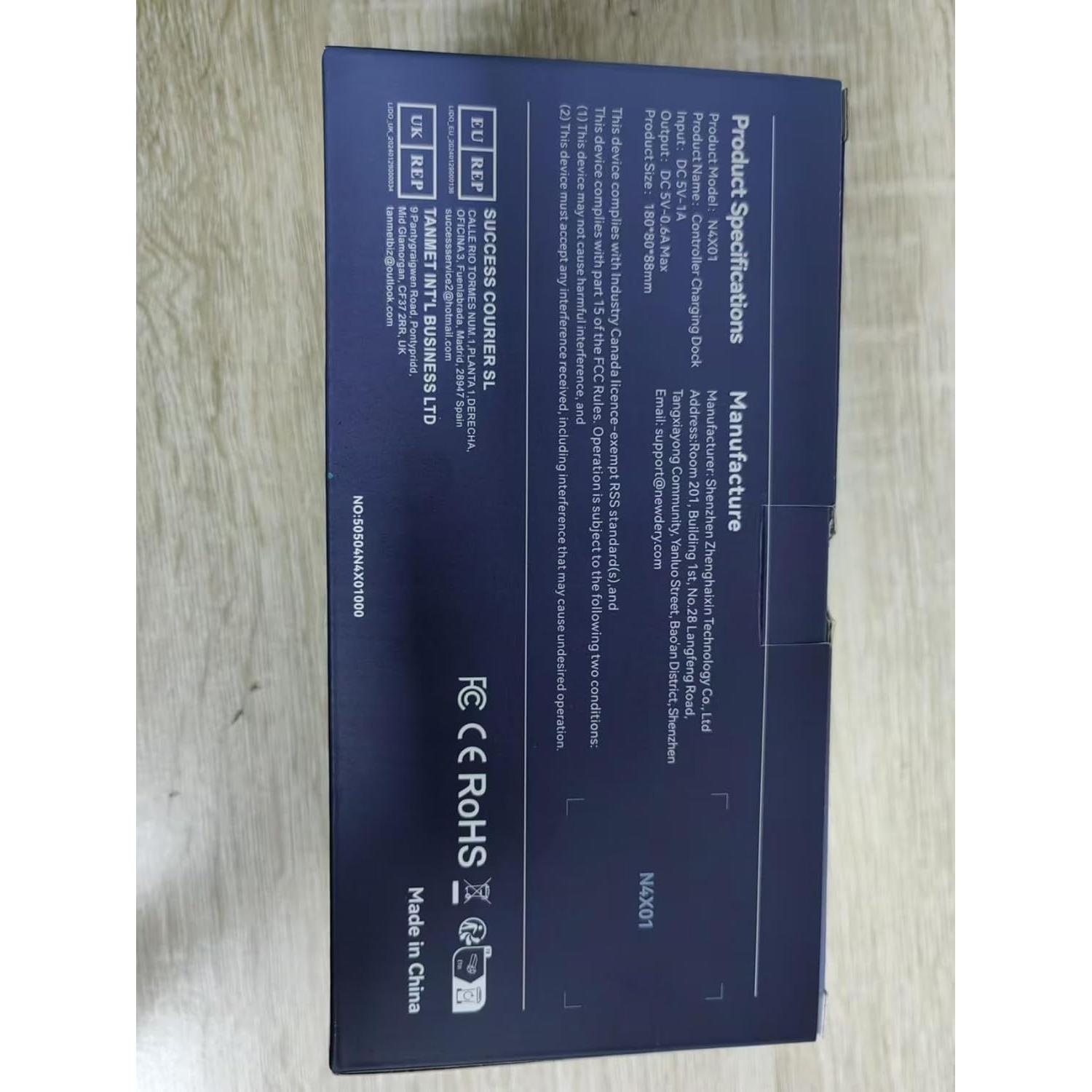 Estación de Carga Rápida NEWDERY para Controladores Xbox One/Series X|S