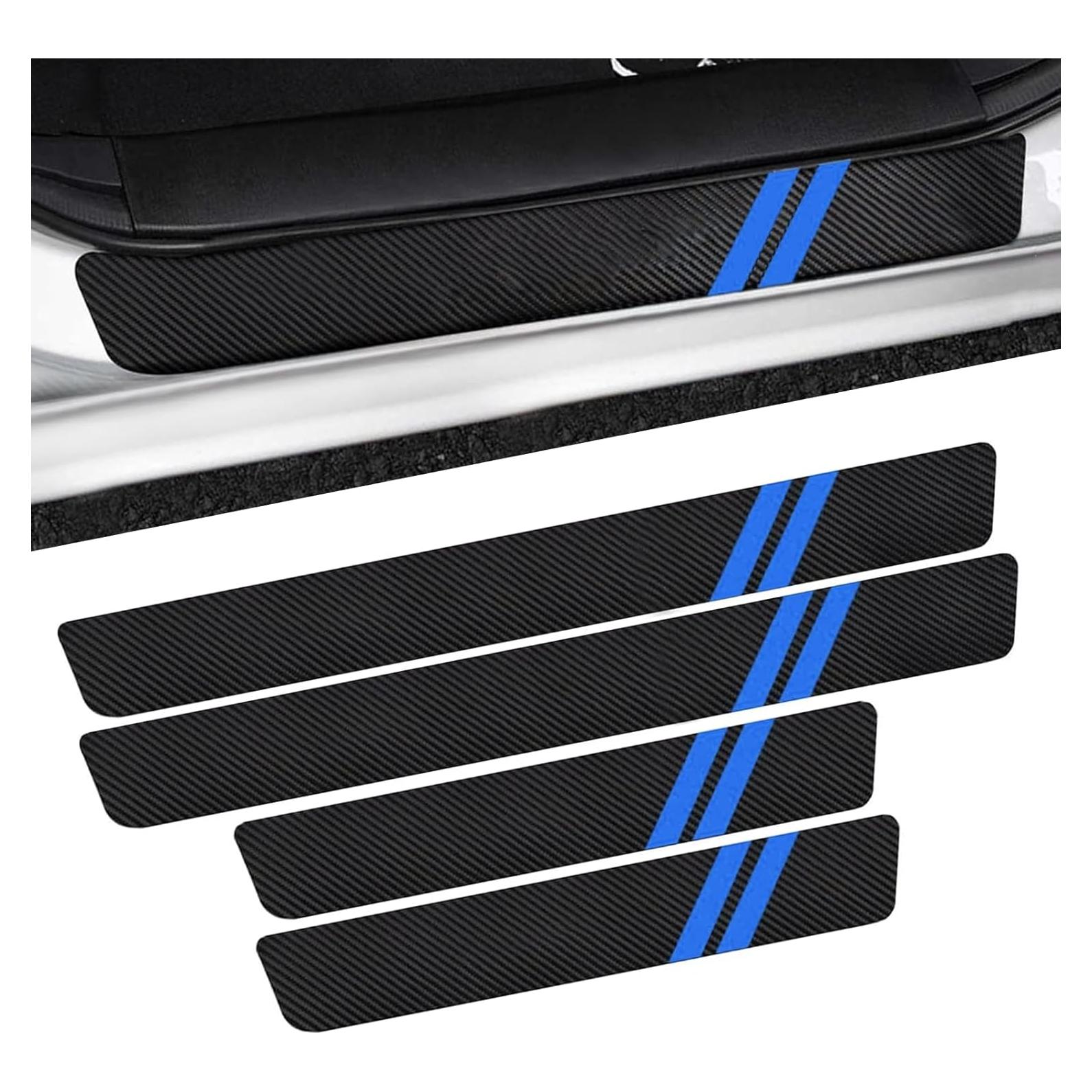 Protectores de Umbral de Puerta Leechio 4 PCS Azul Universal
