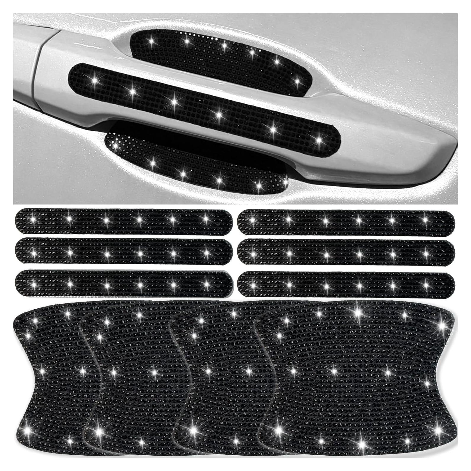 10 Pcs Pegatinas de Rhinestone para Manijas de Puerta NBTEPEM