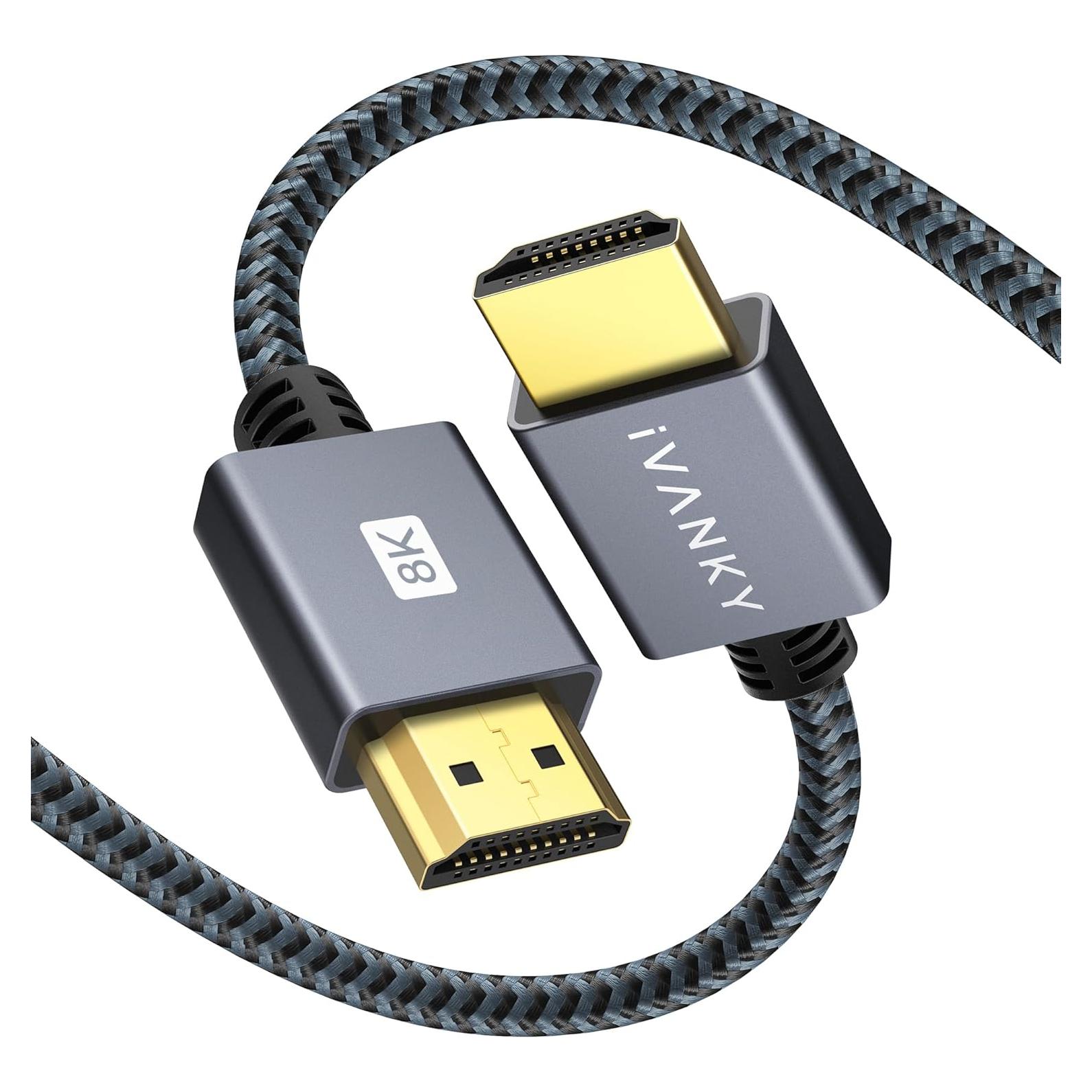 Cable HDMI 8K 2.0 m IVANKY Alta Velocidad 48Gbps