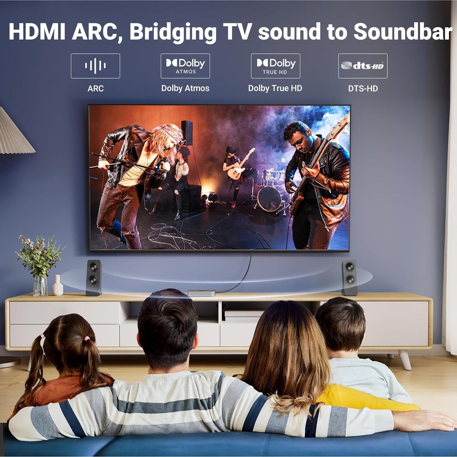 Cable HDMI 4K UGREEN 2 Metros Alta Velocidad 18Gbps