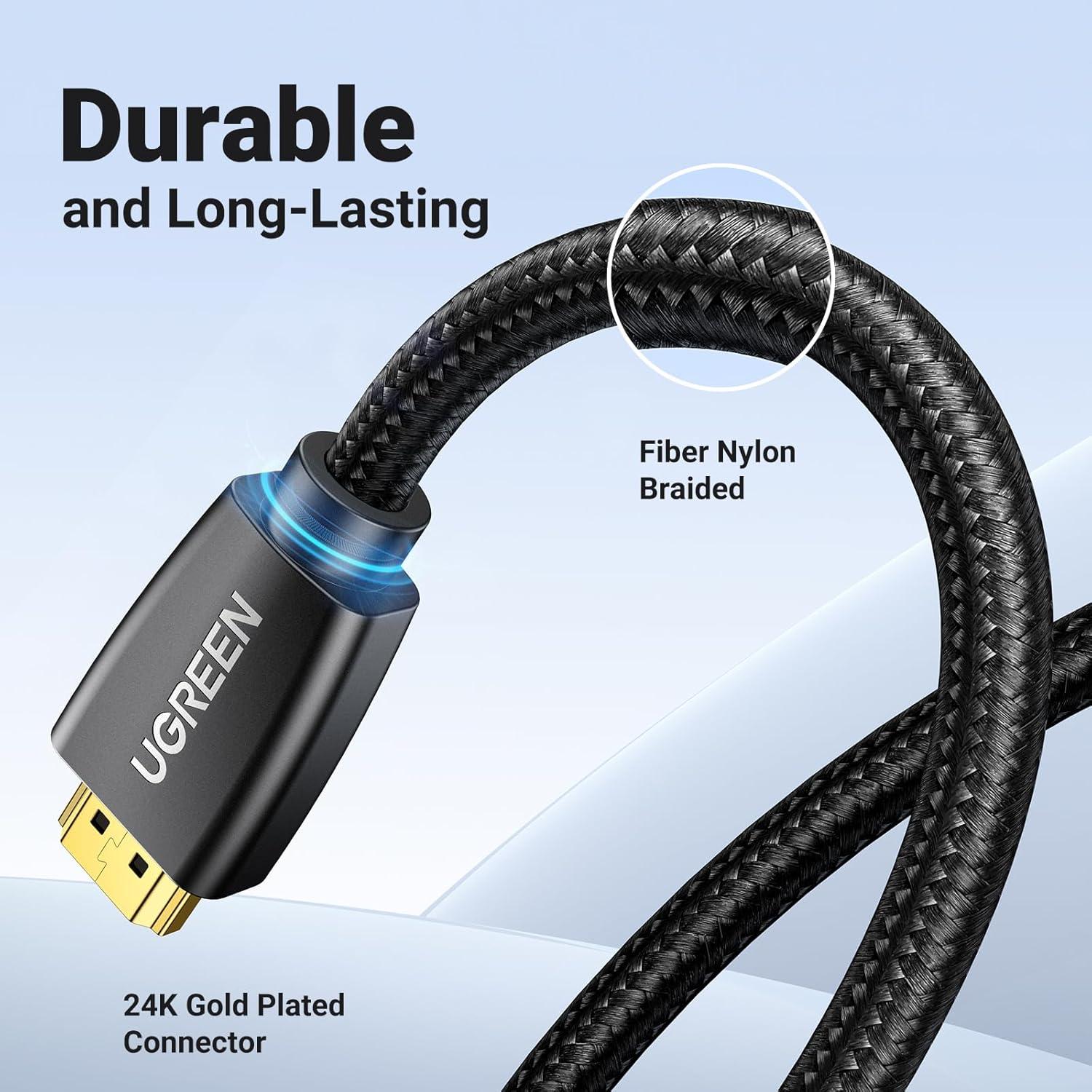 Cable HDMI 4K UGREEN 2 Metros Alta Velocidad 18Gbps