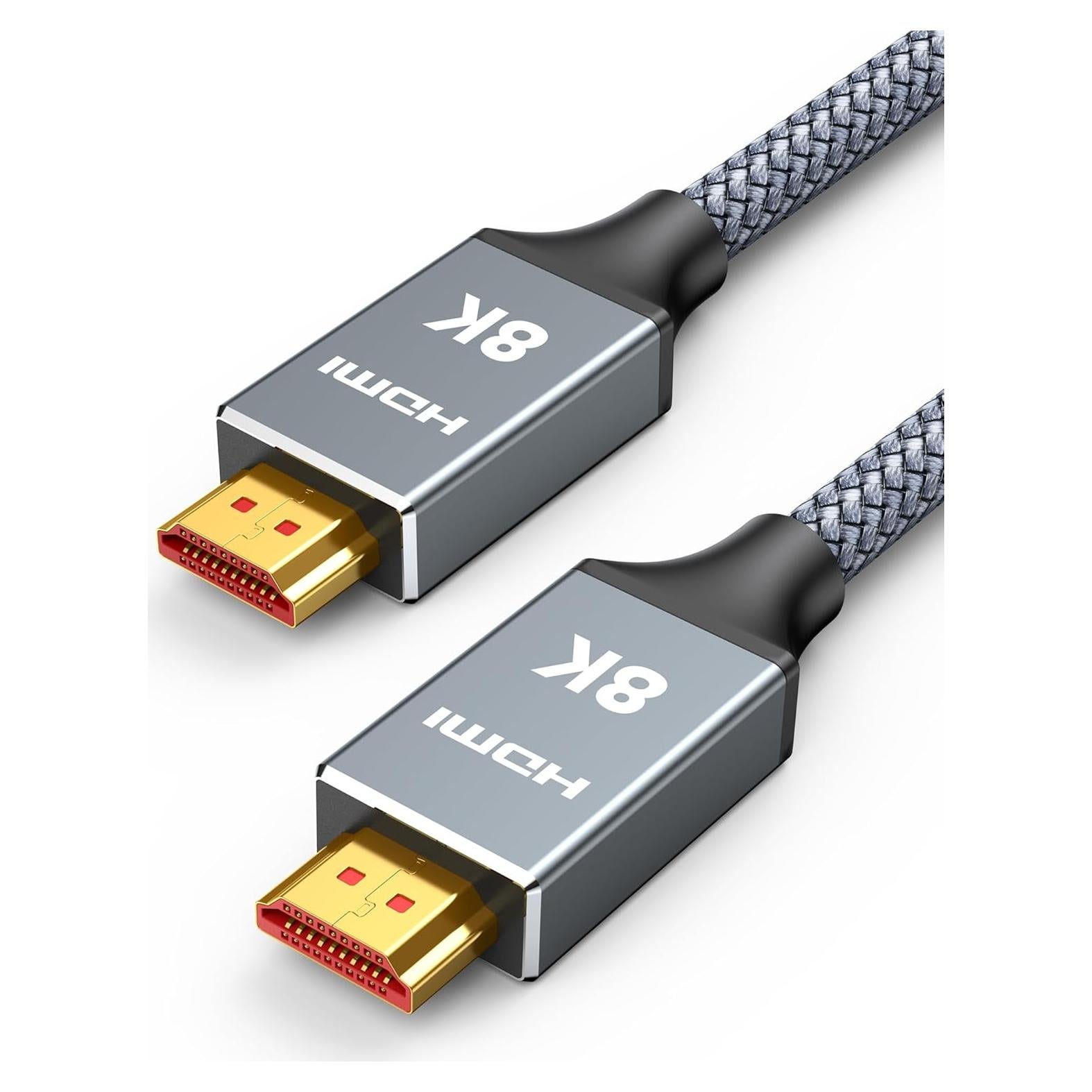 Cable HDMI 2.1 Capshi 9.14m 48Gbps 8K 4K@120Hz Trenzado