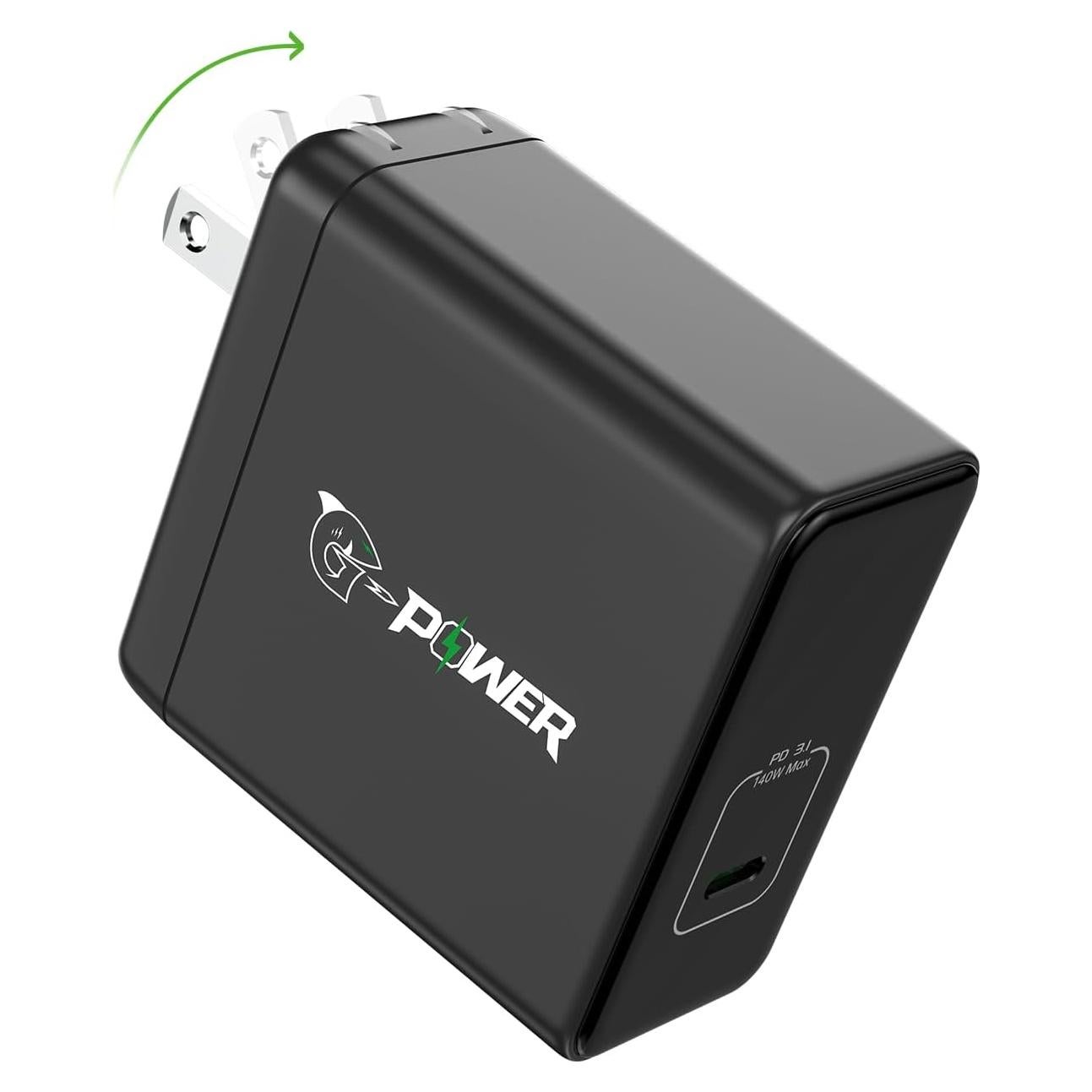 Cargador USB C 140W G-POWER GaN PD3.1 Carga Rápida