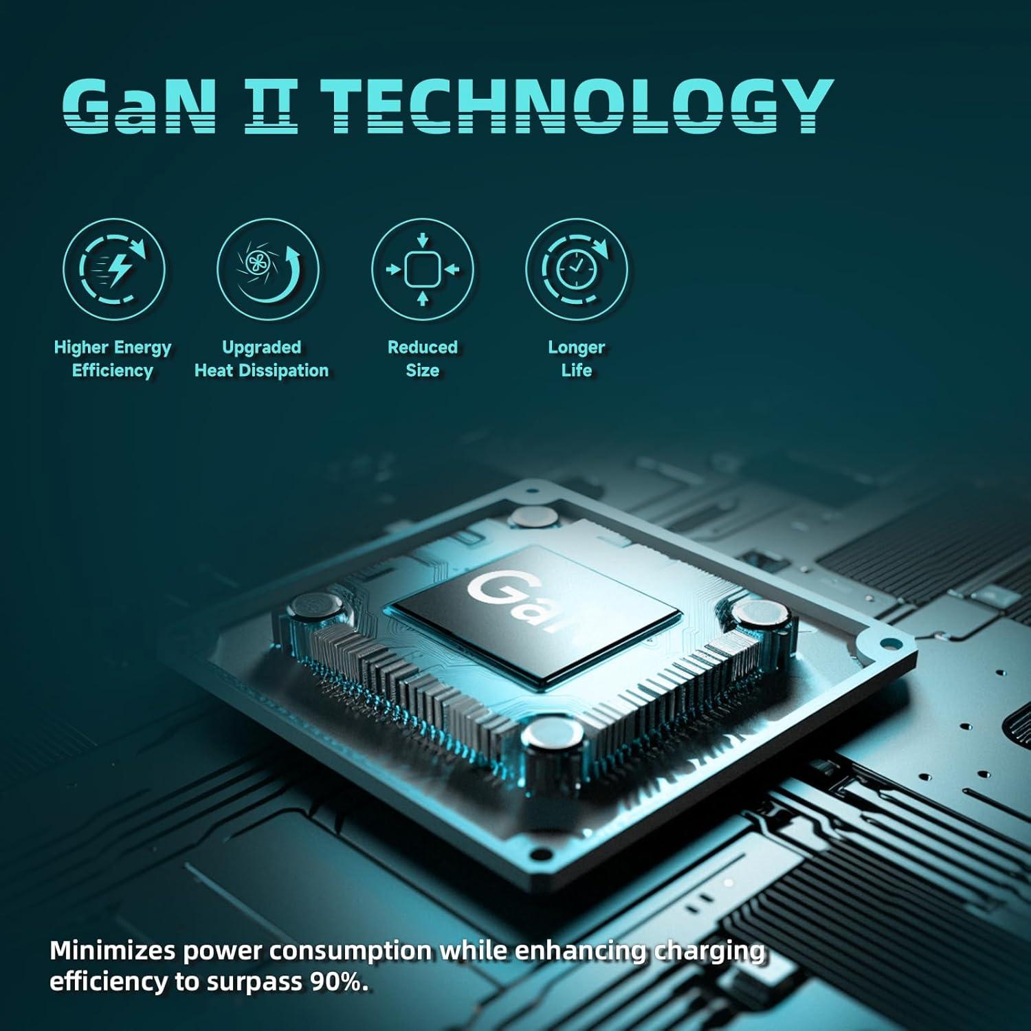 Toma de Corriente USB 65W TOPELER con 3 Puertos Tipo C Blanca