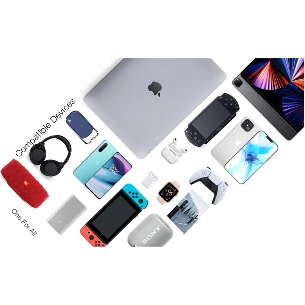 Cargador USB C Rápido 33W Powerland QC33 Plata