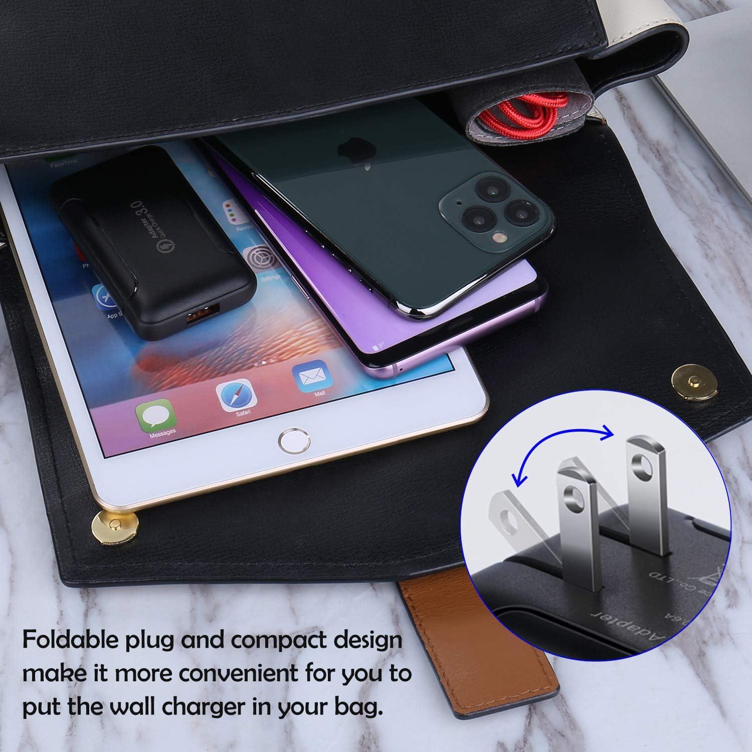 Cargador de Pared USB Rápido Costyle 18W 2 Paquete Negro