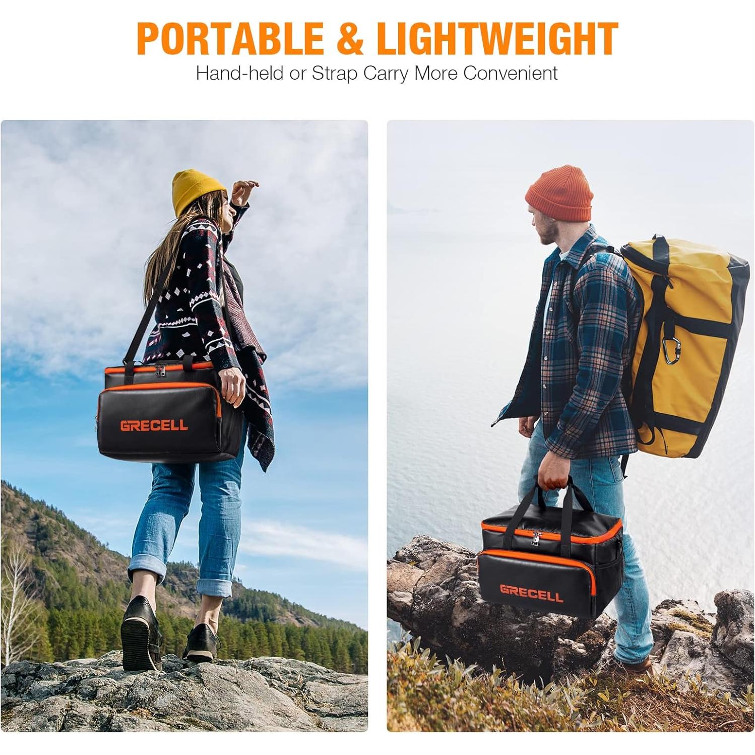 Bolsa de transporte GRECELL para estaciones de energía 32x24x21 cm