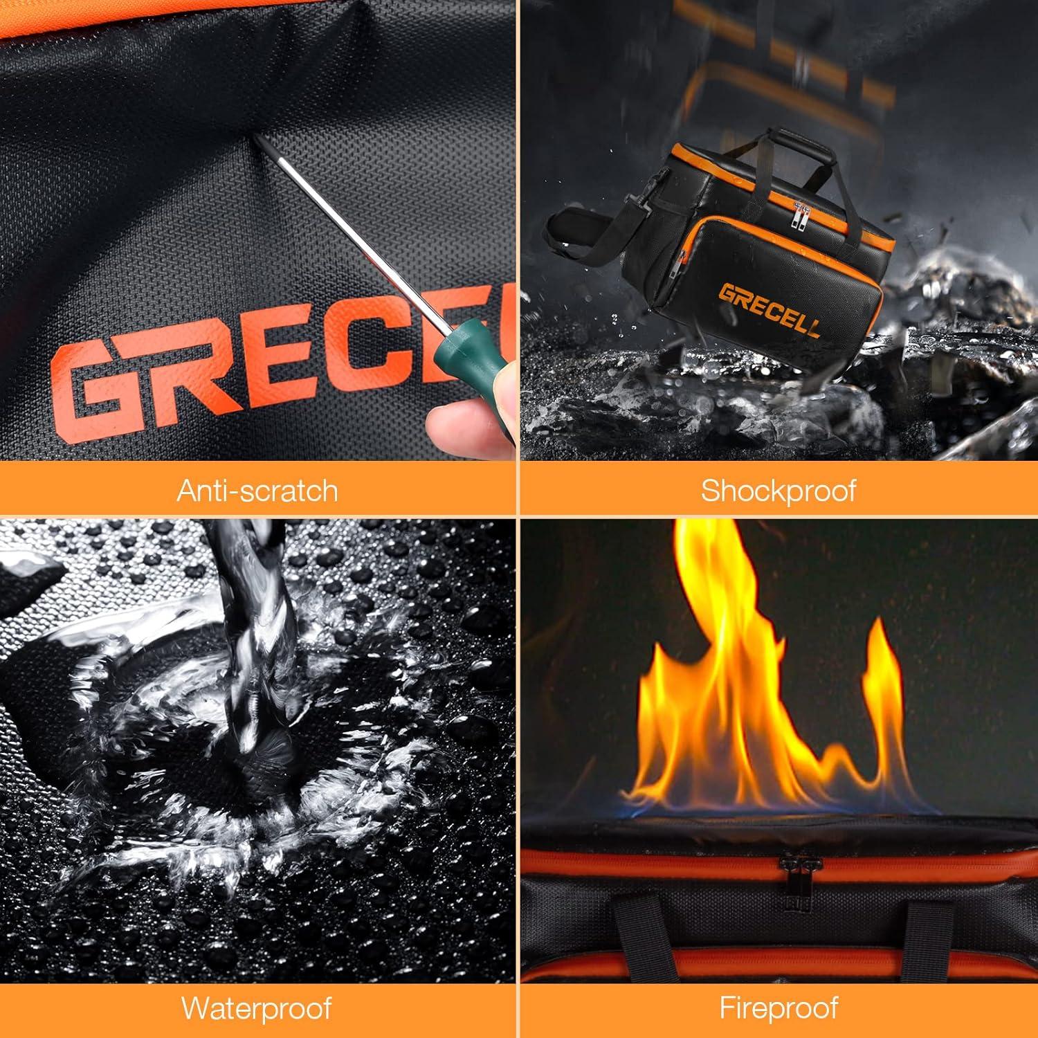 Bolsa de transporte GRECELL para estaciones de energía 32x24x21 cm