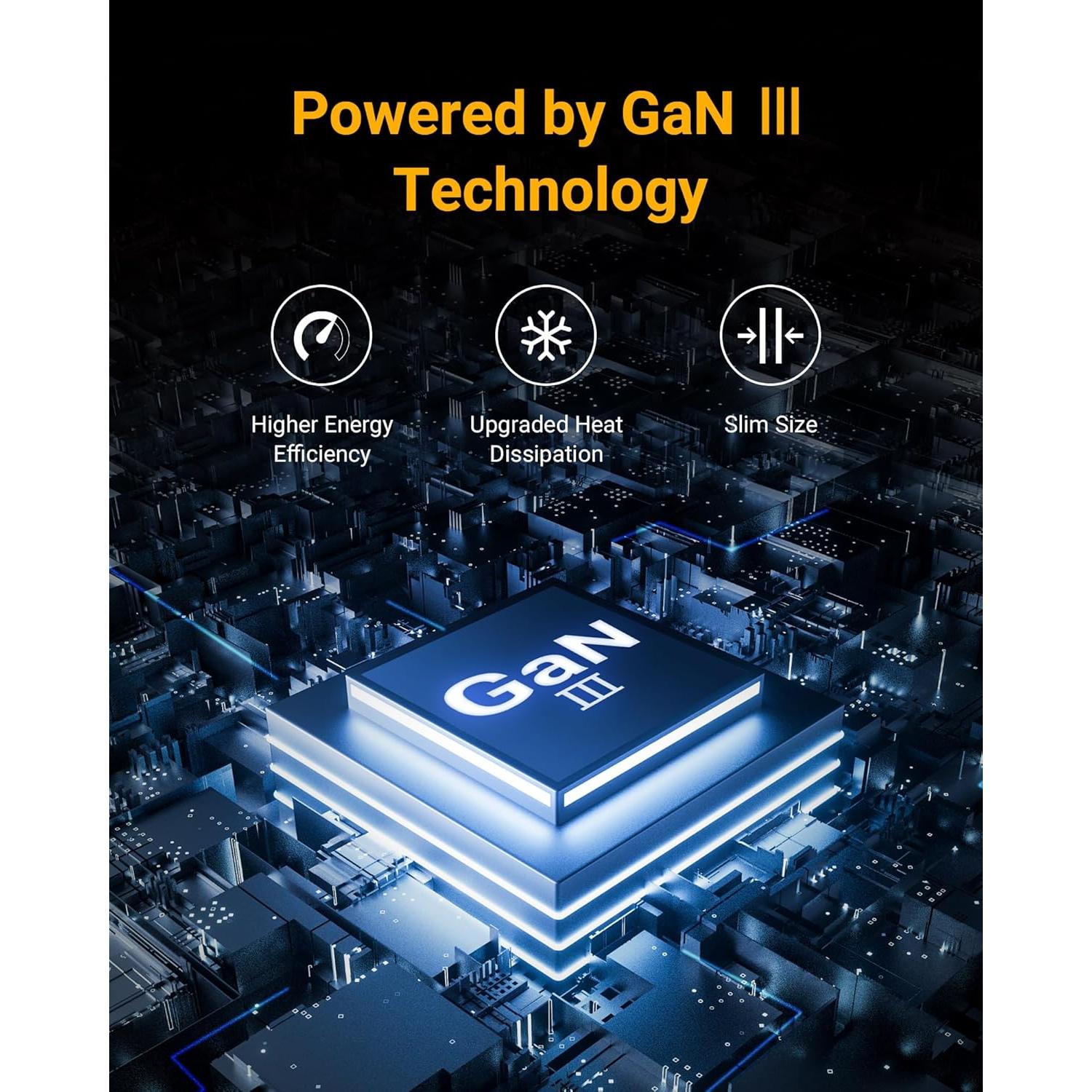 Cargador de pared USB-C VOLTME 30W con cable 1m - Negro