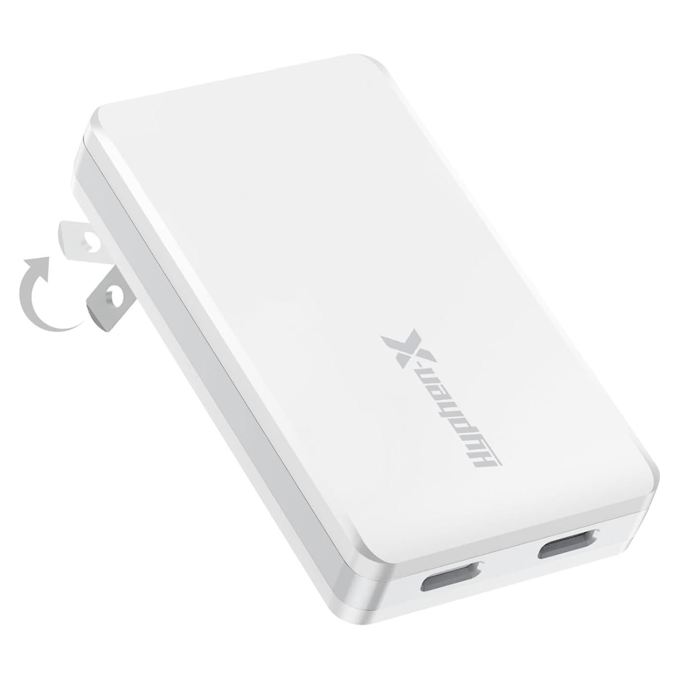 Cargador de Pared USB C 67W Hyphen-X Blanco Compacto