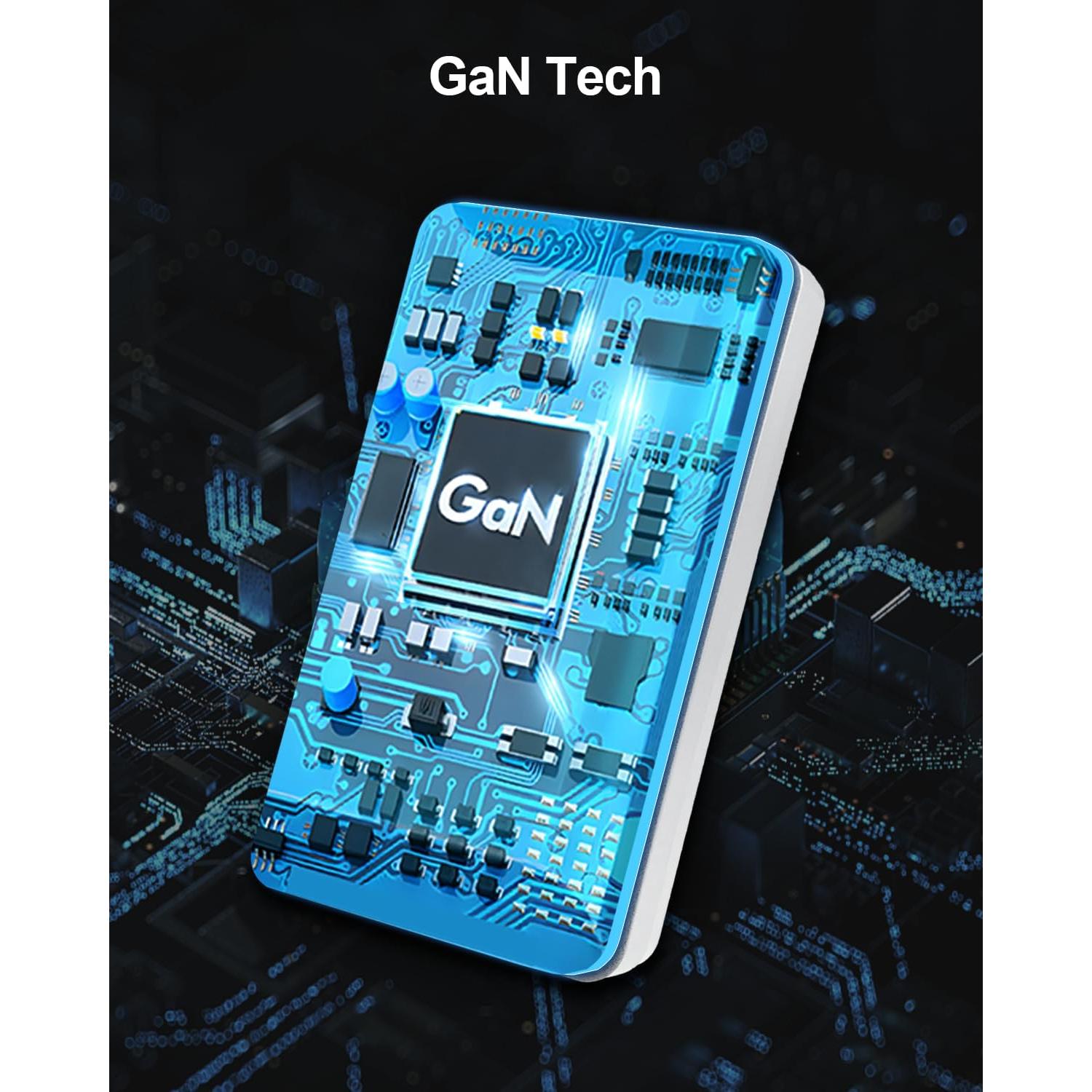 Cargador de Pared USB C 67W Hyphen-X Blanco Compacto