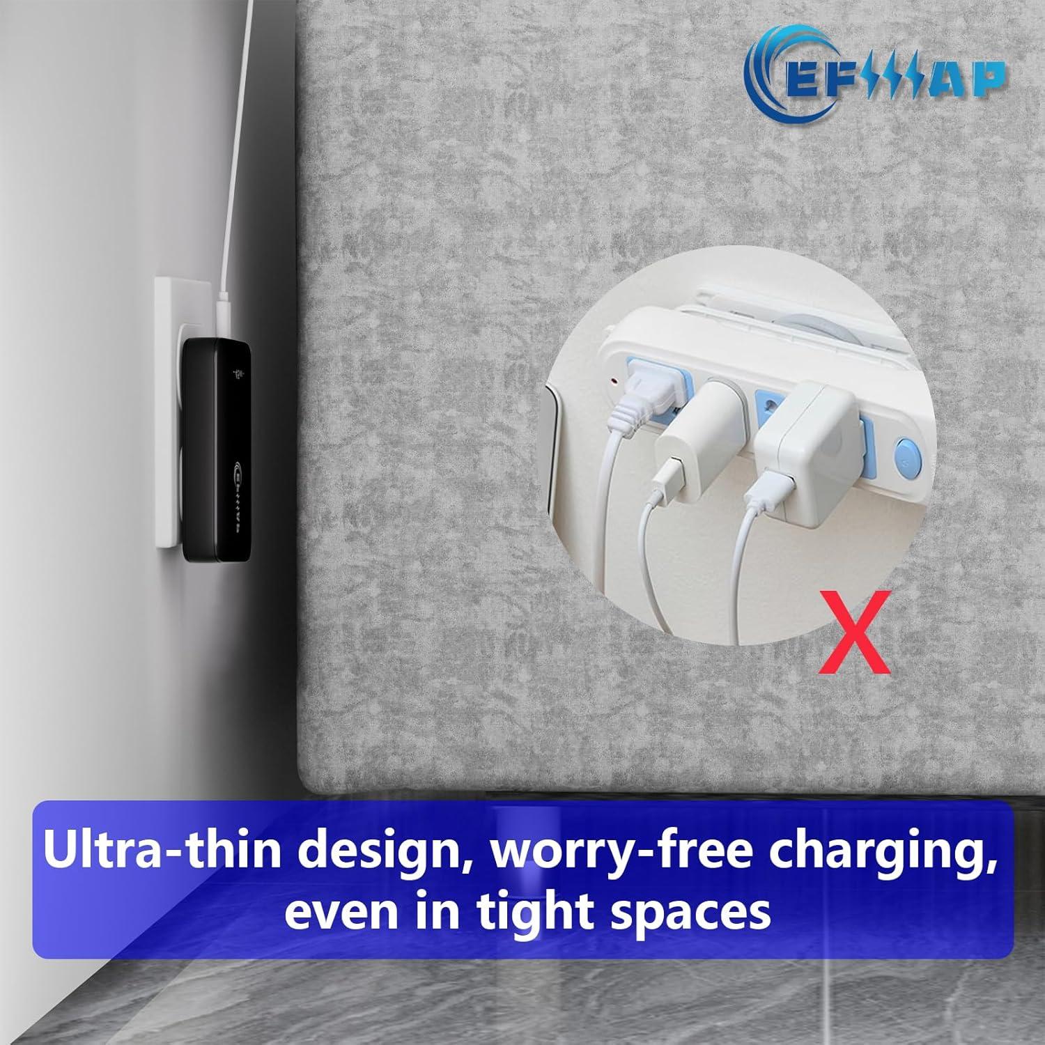 Cargador de Pared USB-C 45W EFIIIAP Doble Puerto Rápido