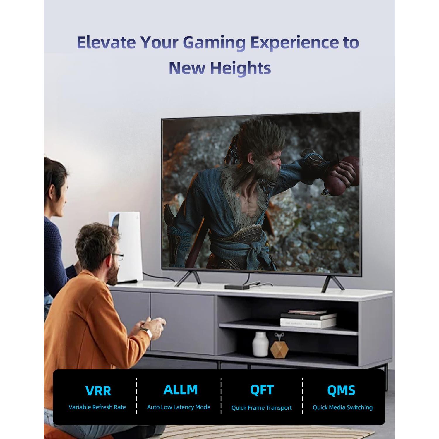 Cable HDMI 2.1 DavVision 2.0M 8K 60Hz Ultra Alta Velocidad