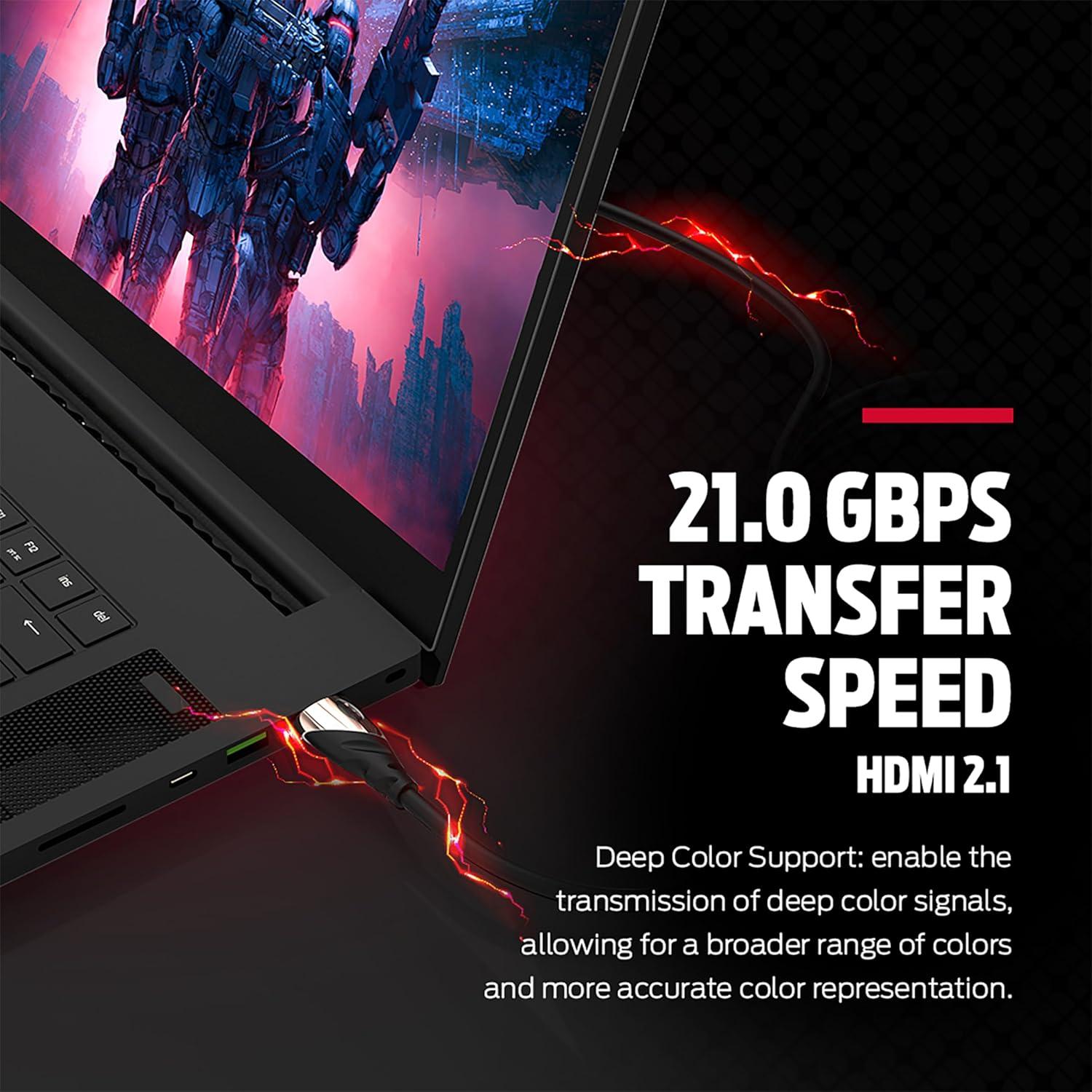 Cable HDMI Monster Rosa Oro 1.83 m 4K 60Hz Alta Velocidad