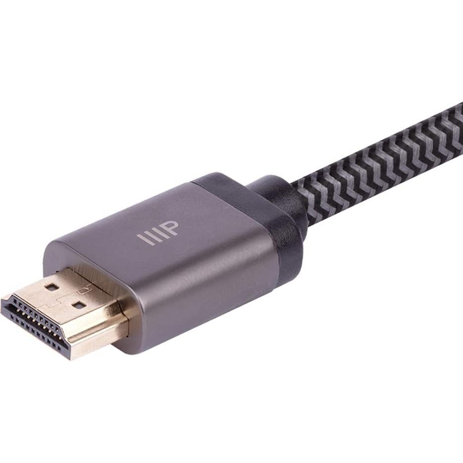 Cable HDMI 8K Monoprice Trenzado 3.05m 48Gbps HDR 2.1