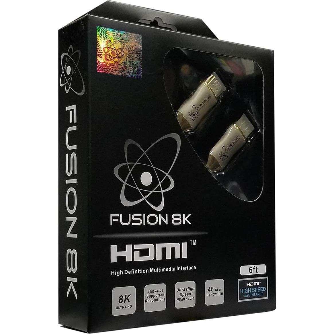 Cable HDMI 2.1 Fusion8K 1.83m Ultra Alta Velocidad 10K 8K 4K