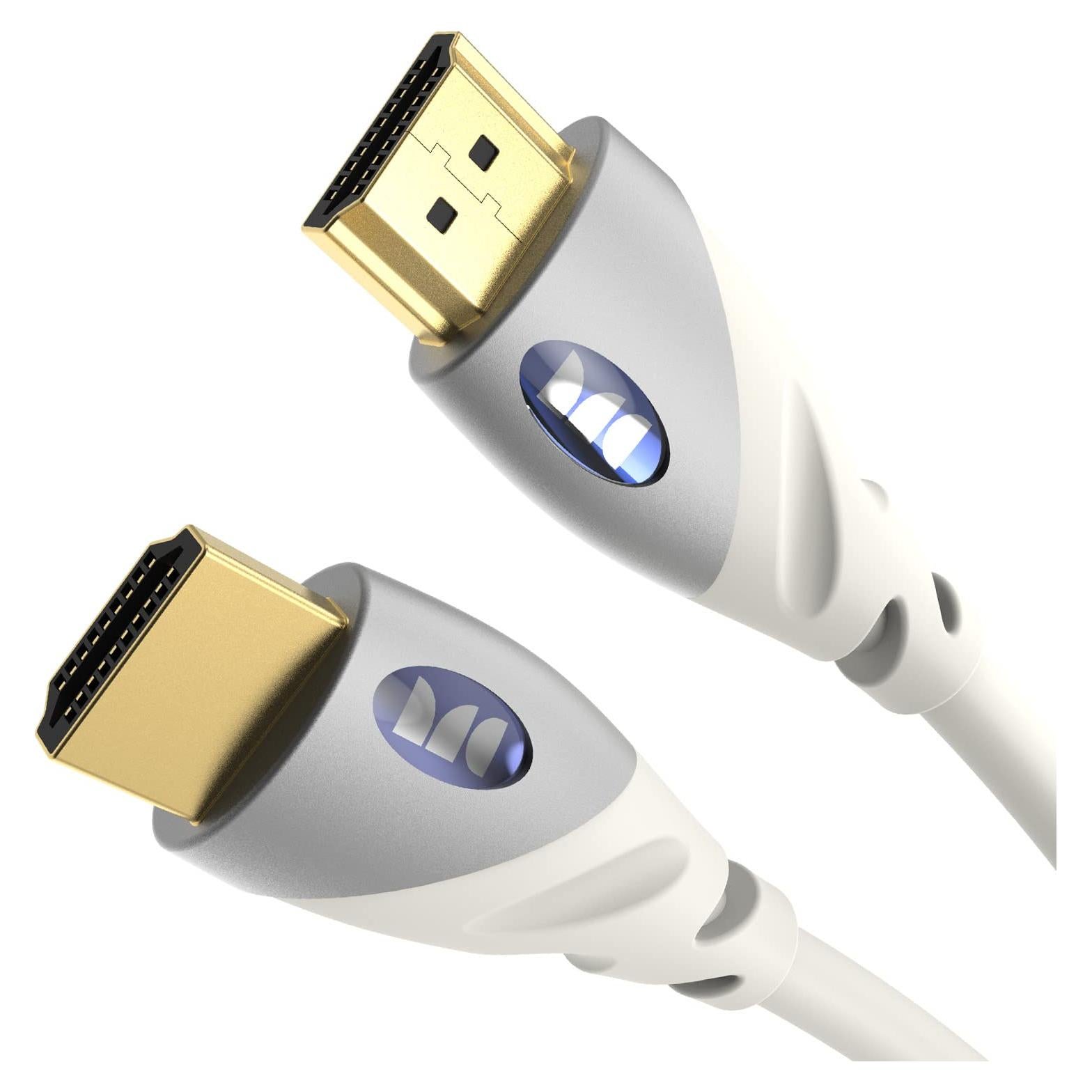 Cable HDMI Monster 4K Ultra HD 1.22 m con Ethernet y V-Grip