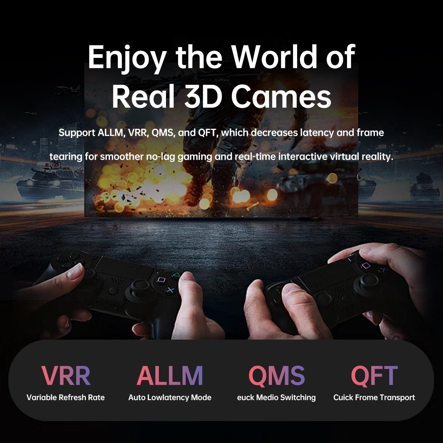 Cable HDMI Ultra Alta Velocidad 8K Paloxy 3m 48Gbps