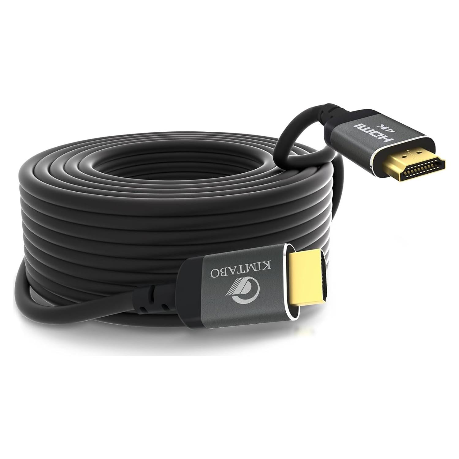 Cable HDMI 15m KIMTABO Ultra Alta Velocidad 4K 60Hz