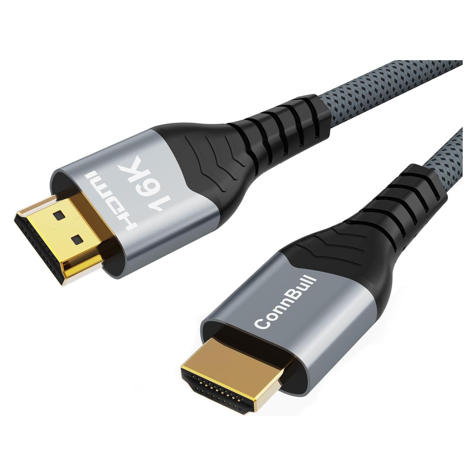 Cable HDMI 16K ConnBull 2M Alta Velocidad 96Gbps