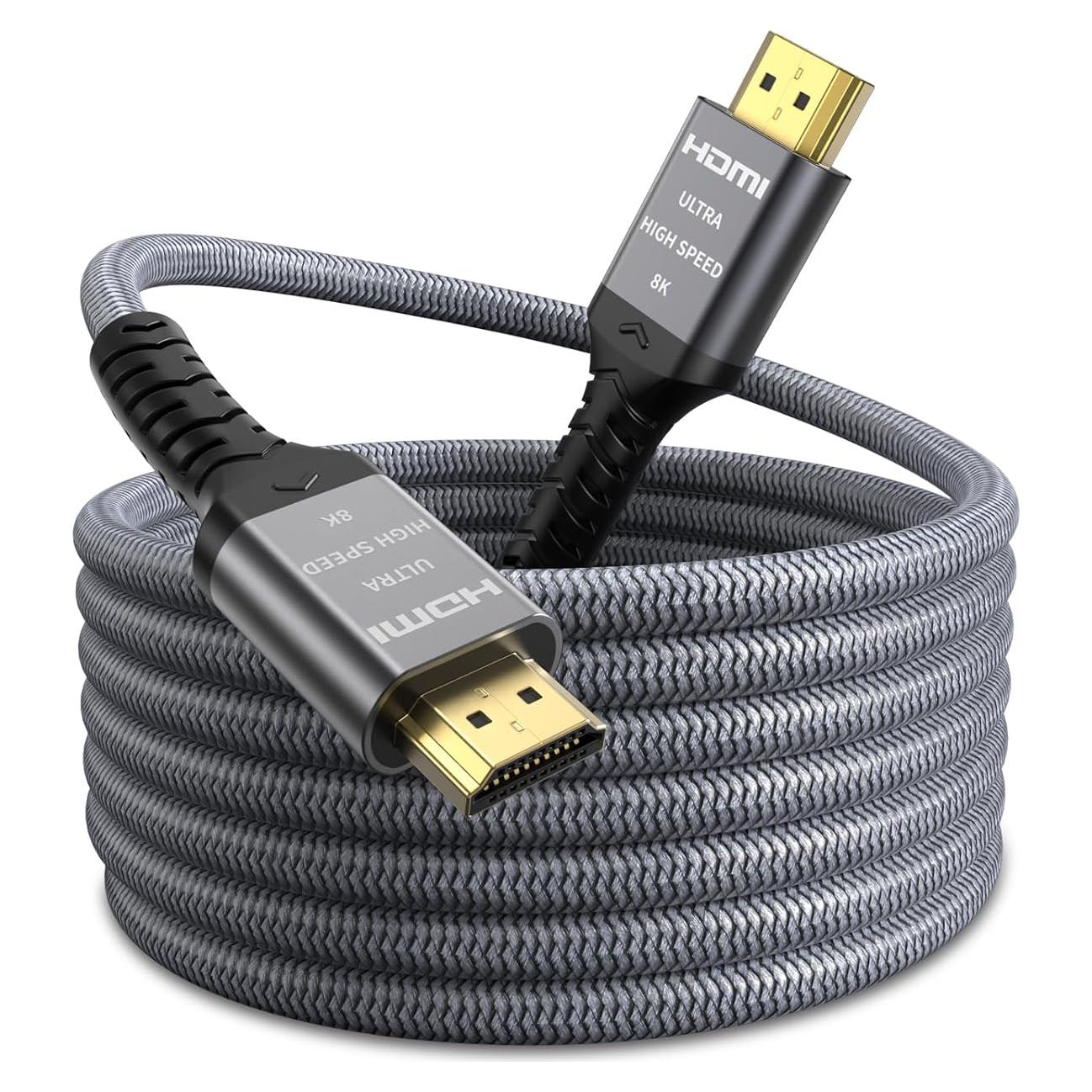 Cable HDMI Quntis 8K 3M Ultra Alta Velocidad 48Gbps