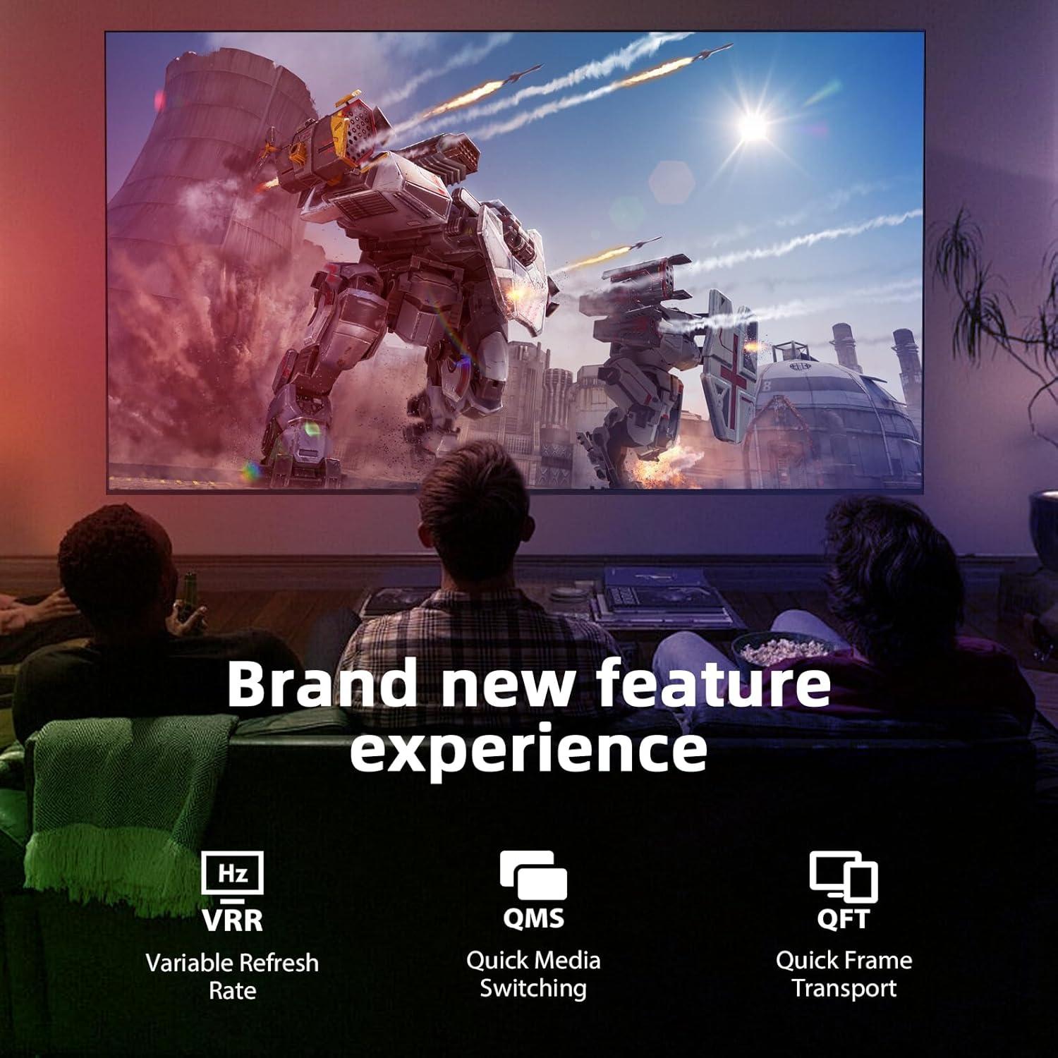 Cable HDMI Quntis 8K 3M Ultra Alta Velocidad 48Gbps