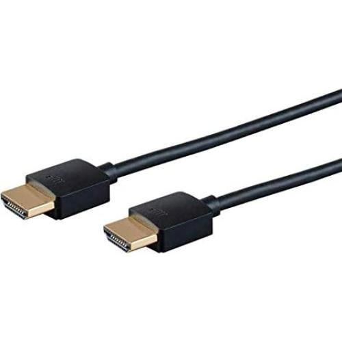 Cable HDMI Monoprice 0.61m Alta Velocidad 4K 18Gbps Negro