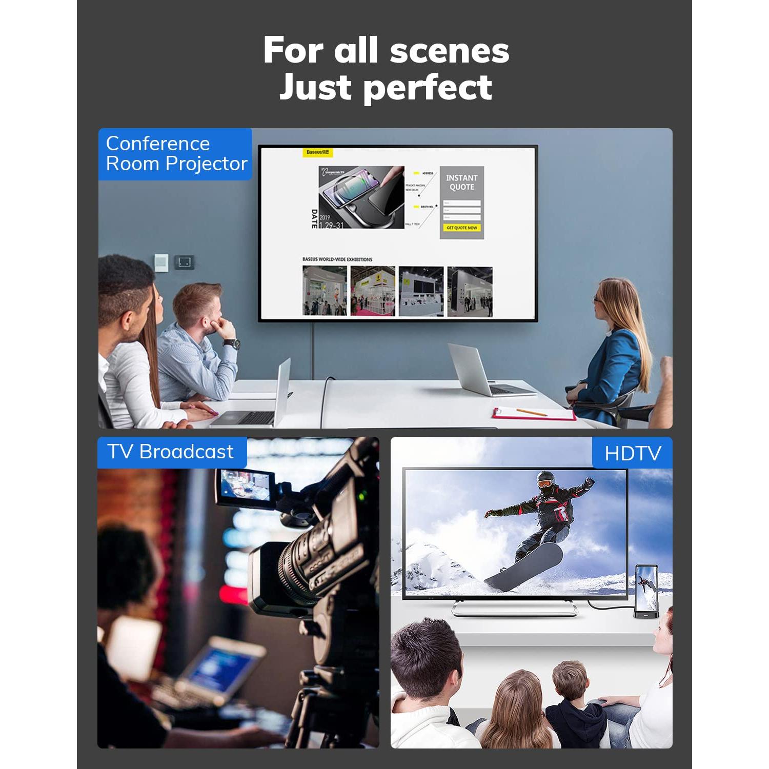 Cable HDMI 8K 1.5M KOMGIKL Alta Velocidad 48Gbps Soporta 8K