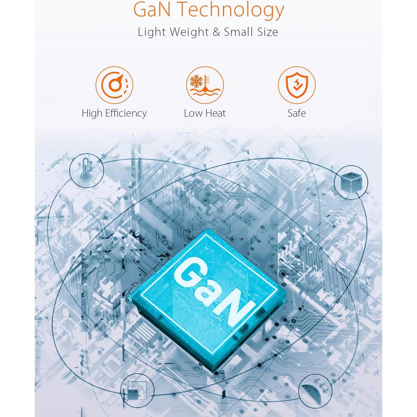 Cargador de pared USB-C 100W 3inuS con 4 puertos y adaptadores