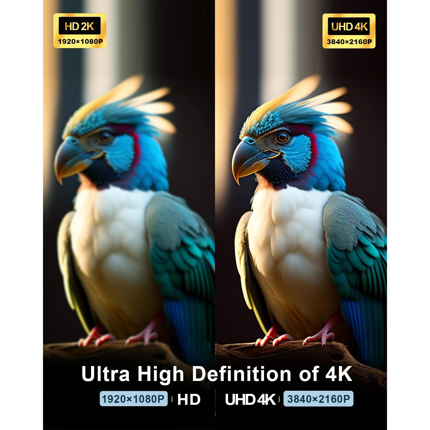 Cable HDMI KIMTABO 9.14 m 4K 30Hz Alta Velocidad