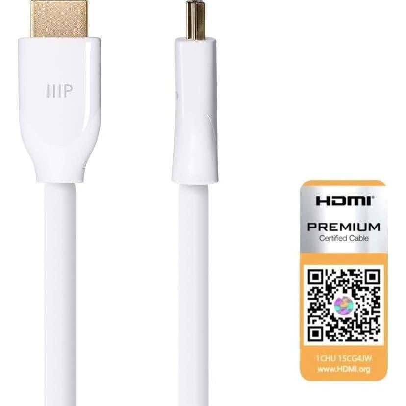 Cable HDMI Monoprice 7.62m Alta Velocidad 4K 18Gbps Negro