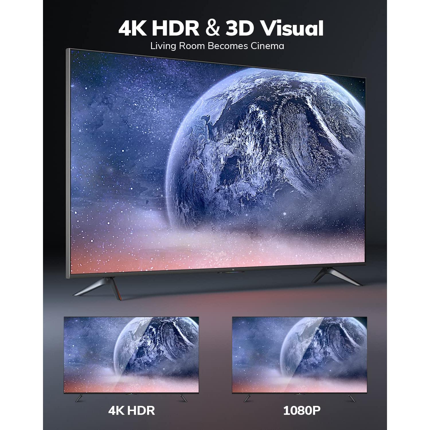 Cable HDMI 4K KELink 6.1m 2Pack Alta Velocidad CL3