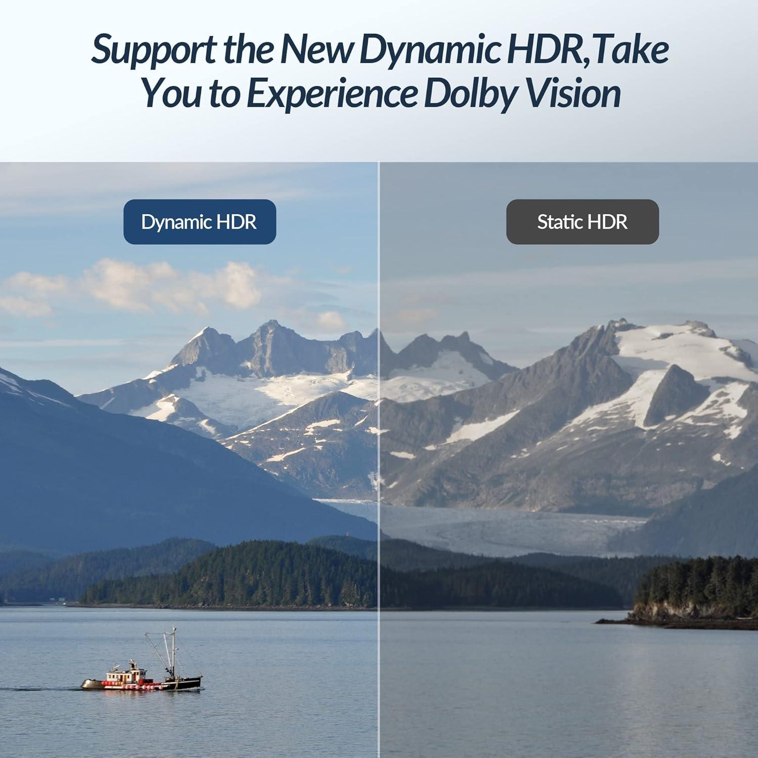 Cable HDMI 2.1 Elecan 8K Certificado 0.91m 2 Paquete 48Gbps