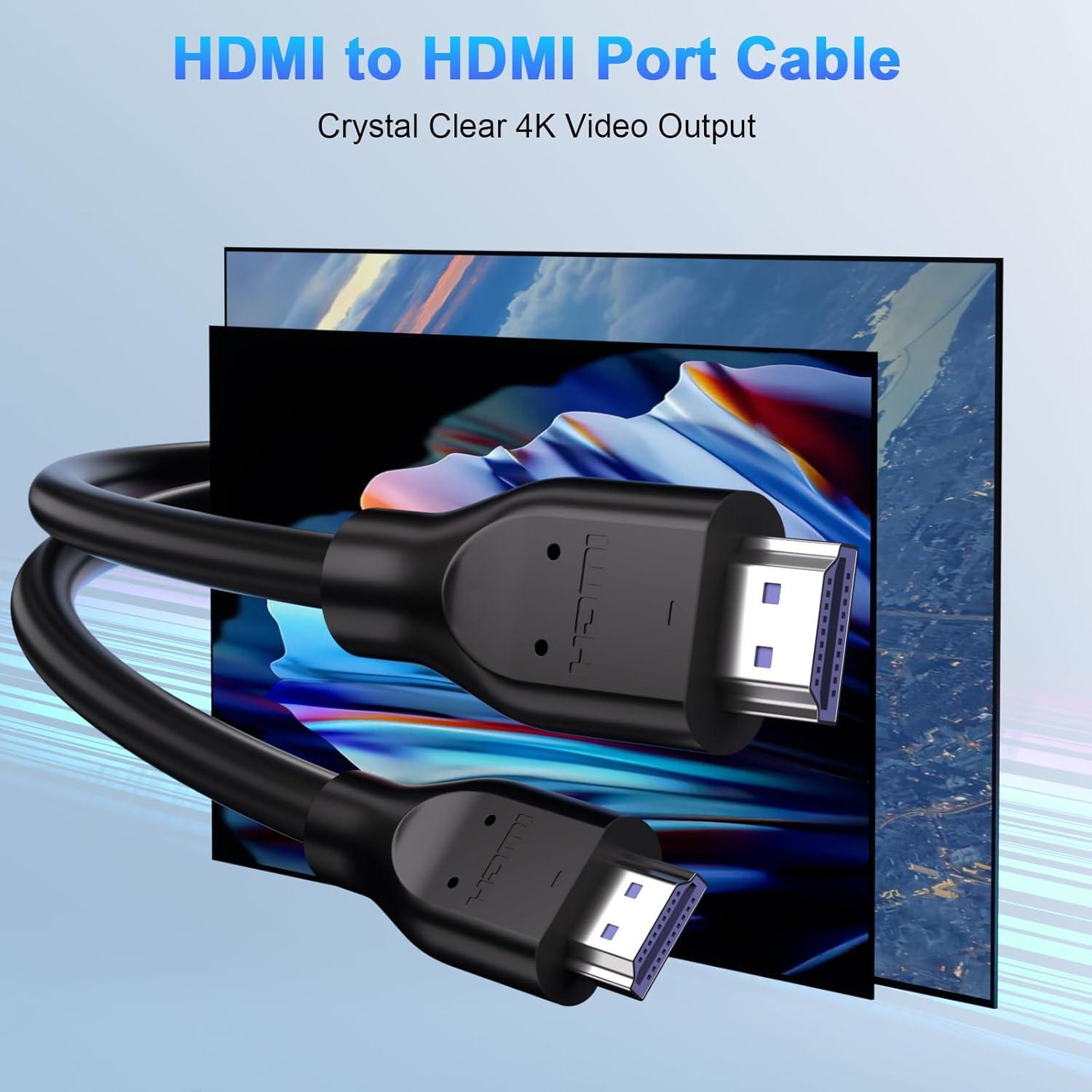 Cable HDMI 2M AIAUXAI 4K 60Hz Alta Velocidad 18Gbps