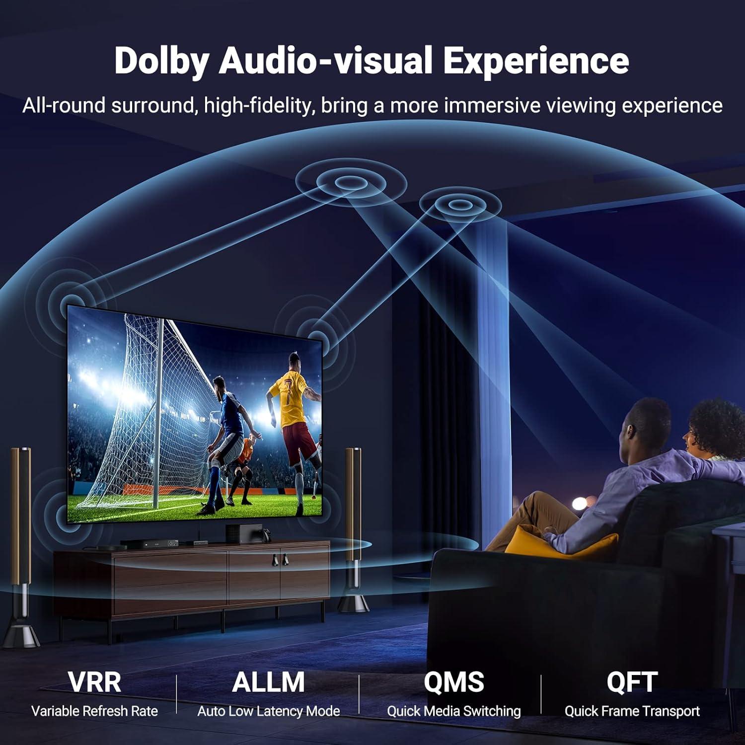 Cable HDMI 8K UGREEN 2.0m 48Gbps Ultra Alta Velocidad