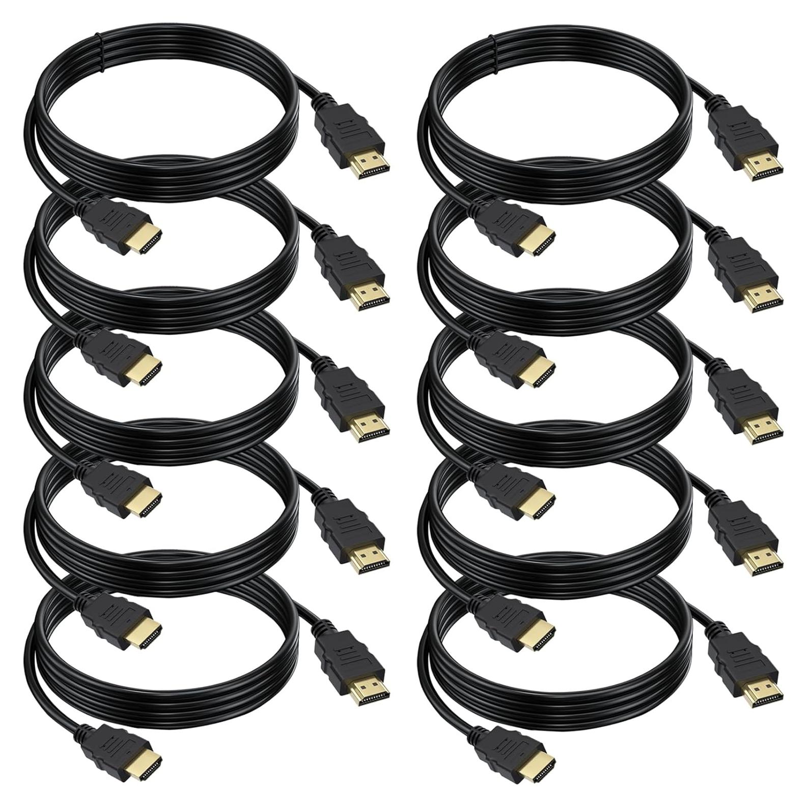 Cable HDMI 4K 1.83 m Vorothin Paquete de 10, Compatible PS5/Xbox