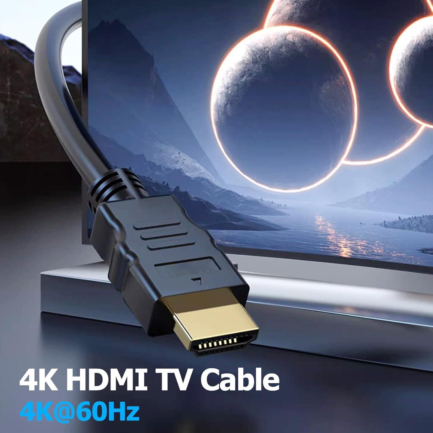 Cable HDMI 4K 1.83 m Vorothin Paquete de 10, Compatible PS5/Xbox