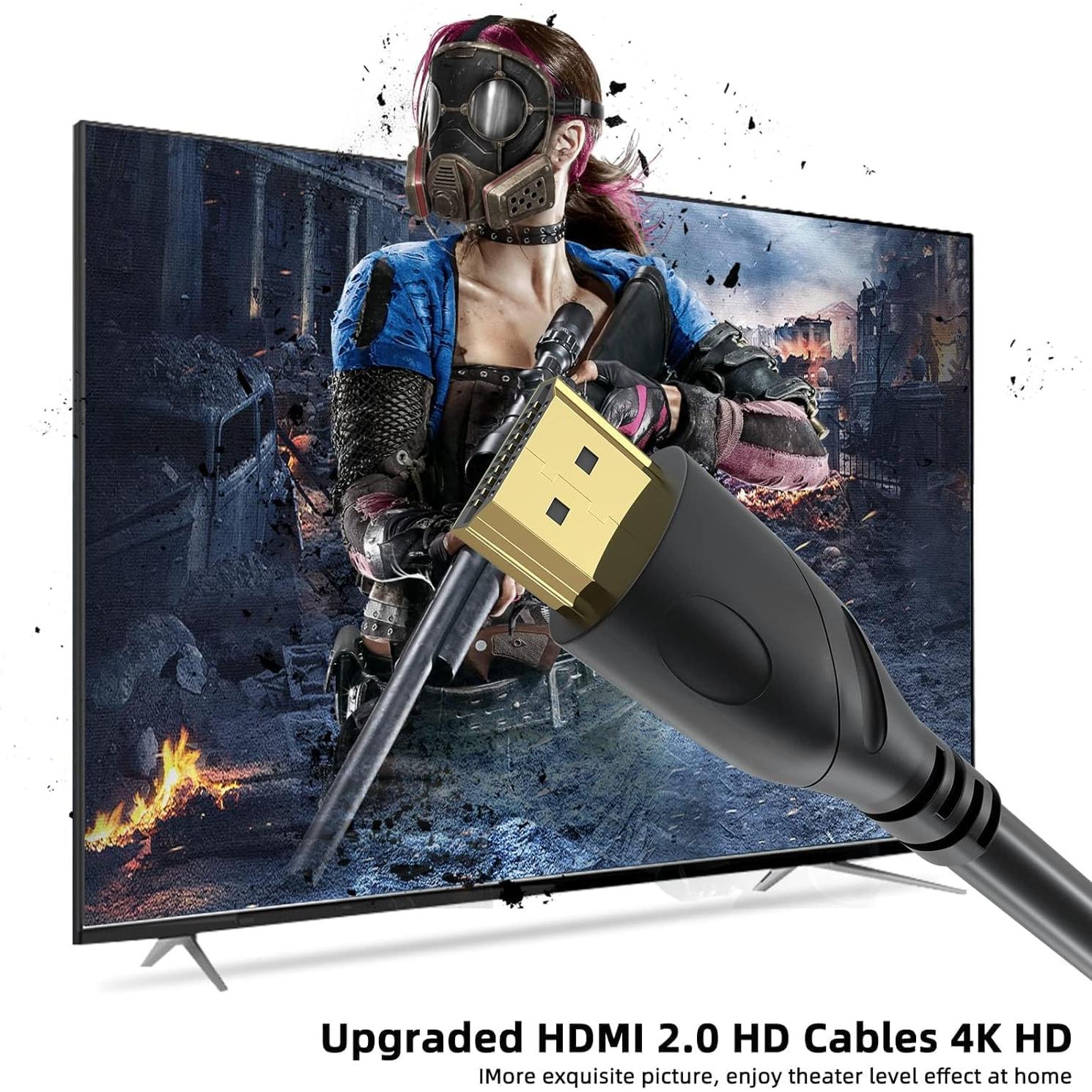 Cable HDMI Ultra Alta Velocidad Acuvar 15.24 m 4K 60Hz