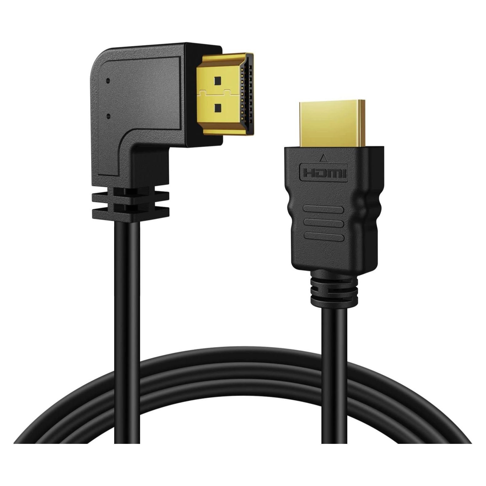 Cable HDMI TNP 4.57m Ángulo Izquierdo 90 Grados 4K 60Hz