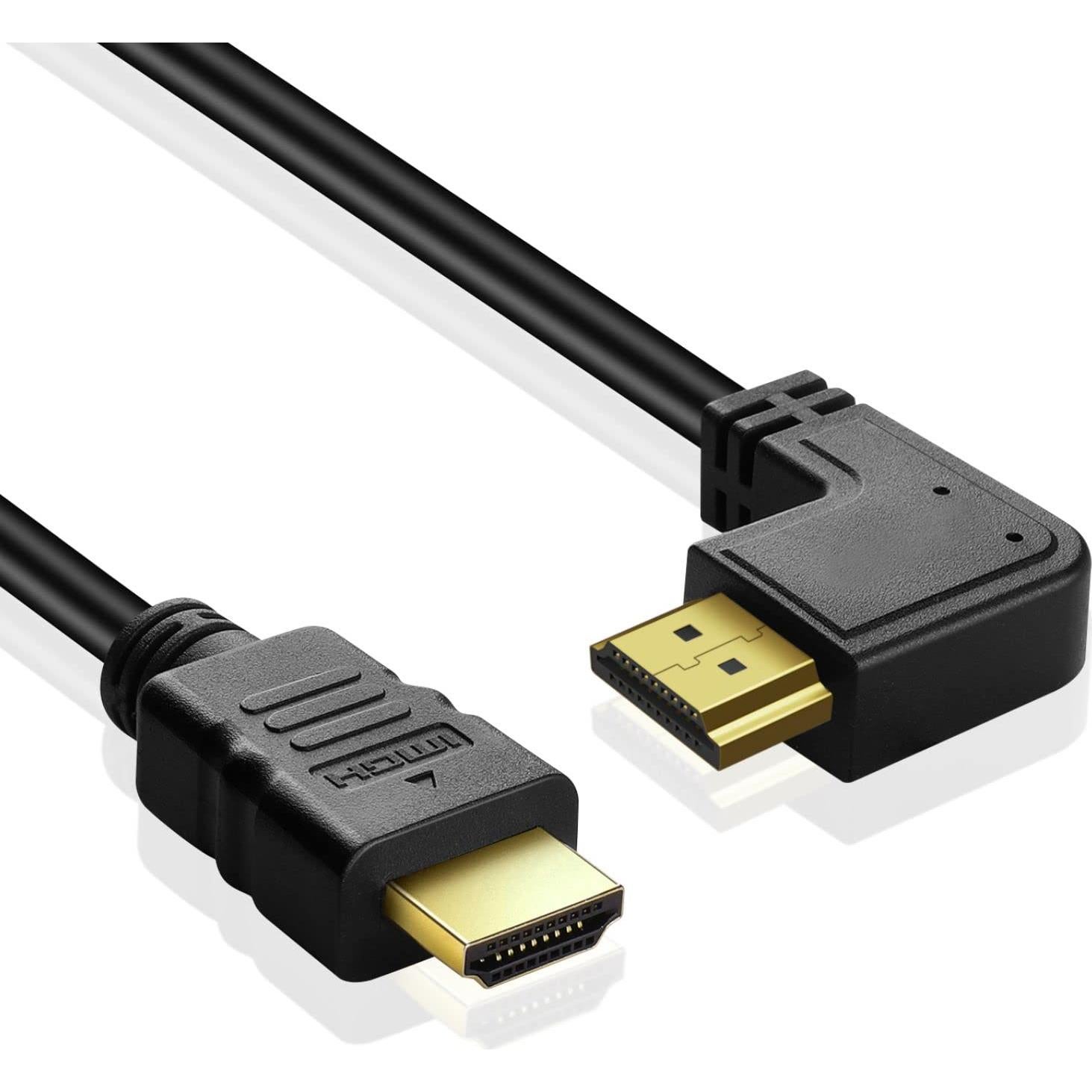 Cable HDMI TNP 4.57m Ángulo Izquierdo 90 Grados 4K 60Hz